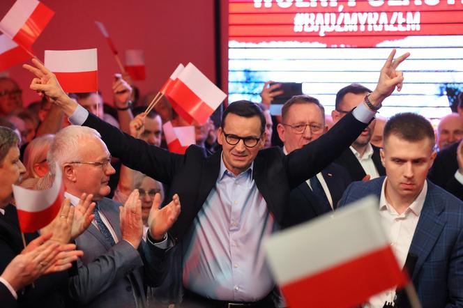  Mateusz Morawiecki w Łodzi.  „Może szybciej niż się niektórym wydaje będziemy znowu rządzić”