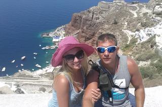 Marcin Siegieńczuk z rodziną na Krecie