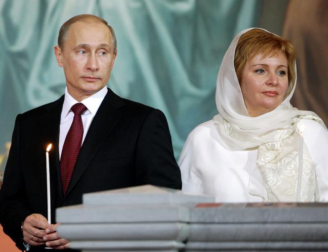 Władimir Putin z żoną Ludmiłą Putiną