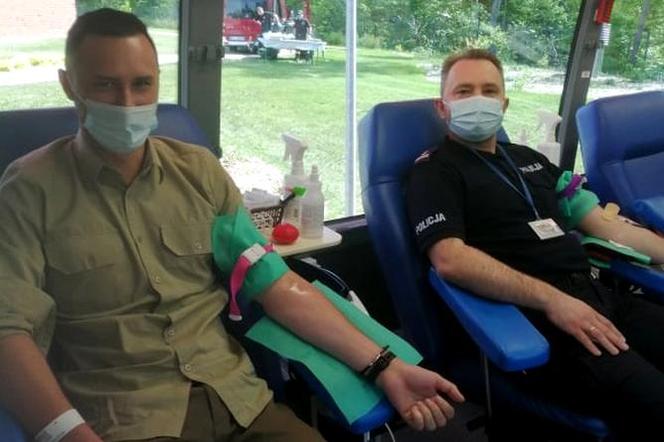 Przed nadleśnictwem iława polała się krew