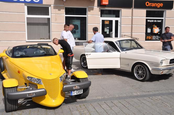 Rzemieślniczy Bazar w Kielcach. Były stoiska handlowe oraz atrakcje