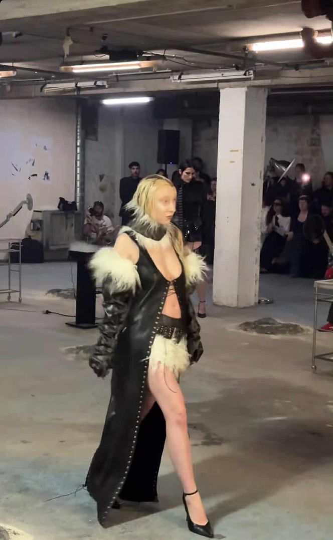 Luna zadebiutowała w roli modelki. Zaprezentowała się na wybiegu w Paryżu