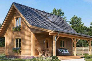 Dom jednorodzinny - MG0249 Przepiórka wariant B