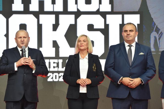 Andrzej Gołota na otwarciu V Forum Polskiego Boksu w Kielcach
