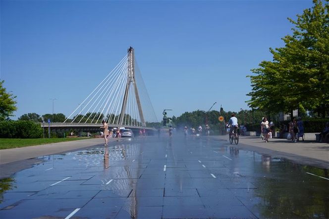 Upały w Warszawie