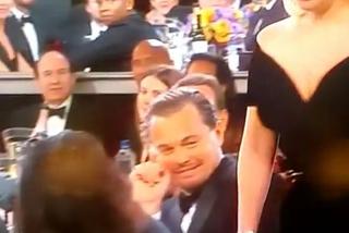 Hit sieci! Mina Leonardo DiCaprio po potrąceniu przez Lady Gagę - bezcenna