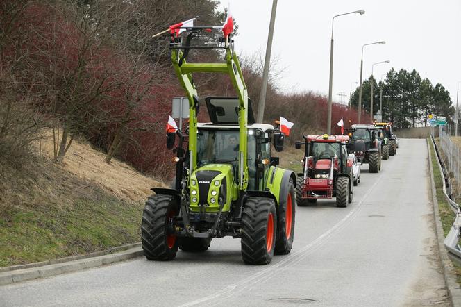 Protest rolników. Zablokowali granicę w Cieszynie