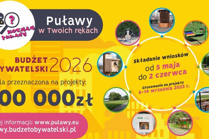 Puławy -  lista projektów Budżetu Obywatelskiego po opiniowaniu [AUDIO]
