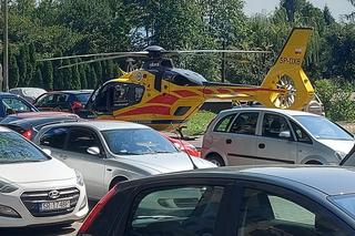 Chłopiec spadł z balkonu w Bielsku-Białej. Lądował LPR