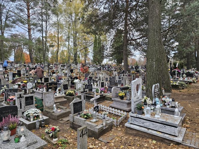 "Wzgórze Anielskie" na Cmentarzu Farnym w Białymstoku