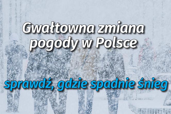 Gwałtowna zmiana pogody w Polsce