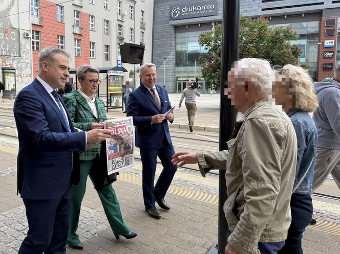Wicepremier K. Gawkowski wspierał w Bydgoszczy Rafała Trzaskowskiego