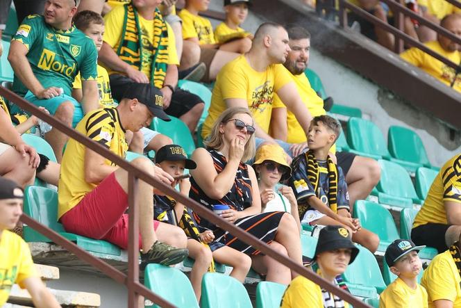 Kibice podczas meczu GKS Katowice - Radomiak Radom