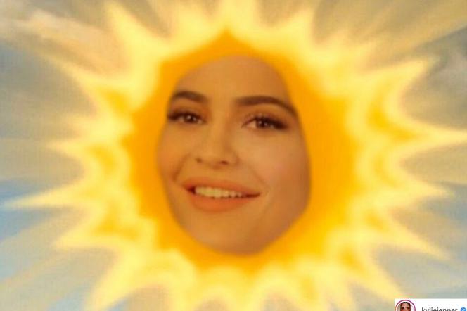 Kylie Jenner jako słoneczko