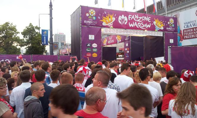 Strefa kibica w Warszawie
