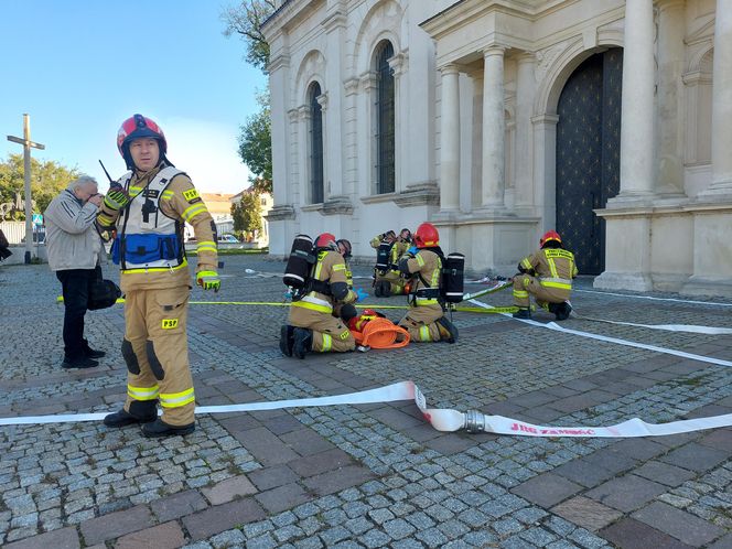 Działania służb przy katedrze