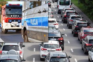 Kilkukilometrowe korki w obu kierunkach, i to przez prawie 6 godzin! Co się stało na S14?