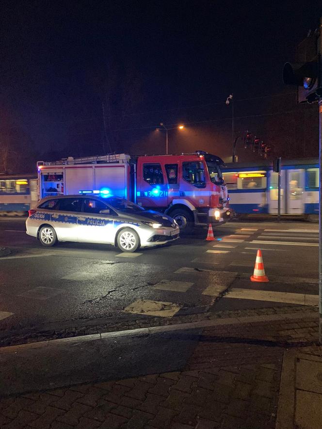 Potrącona kobieta na al. Pokoju w Krakowie