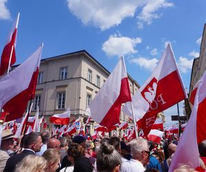 Wielki marsz za Polską Karola Nawrockiego 25.05.2025