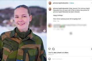 Księżniczka poszła w kamasze. Dostała broń, jest w armii. Zero przywilejów