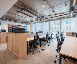 Nowy fit-out biura Rock Capital w warszawskim Metropolita 