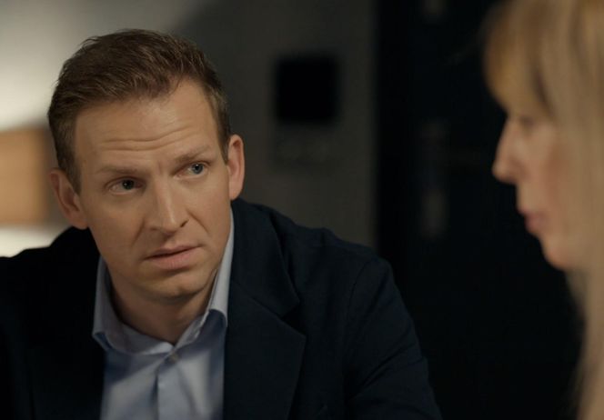 Barwy szczęścia odc. 3195. Agnieszka (Katarzyna Tlałka), Łukasz (Michał Rolnicki)