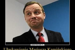 Andrzej Duda ułaskawia Wąsika i Kamińskiego MEMY