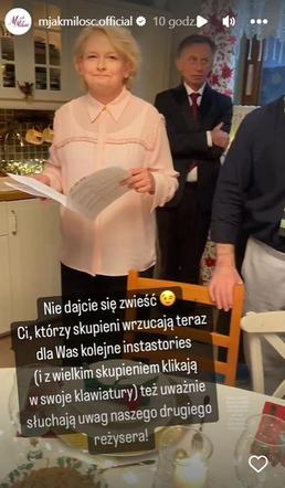 M jak miłość. Marta (Dominika Ostałowska), Robert Żak (Krzysztof Tyniec)