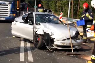 Rakowice. Zajechał drogę i spowodował poważny wypadek - WIDEO