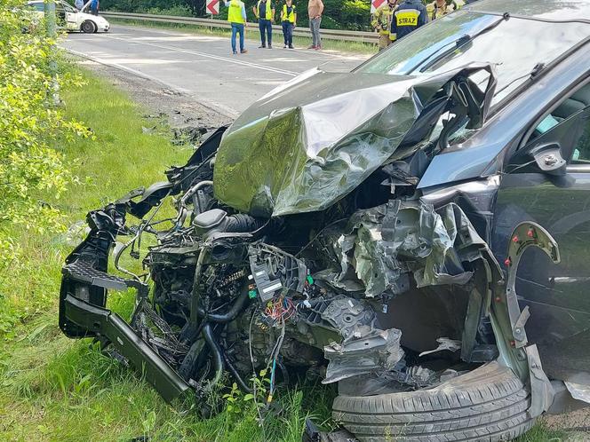 Starachowice. Wypadek ulica Ostrowiecka 