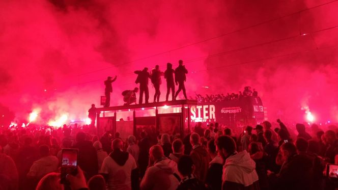 Tak Lech Poznań świętował mistrzostwo Polski