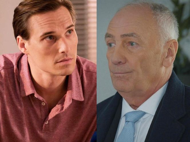 M jak miłość odc. 1853. Olek (Maurycy Popiel), odcinek 1808. Jerzy Argasiński (Karol Strasburger)