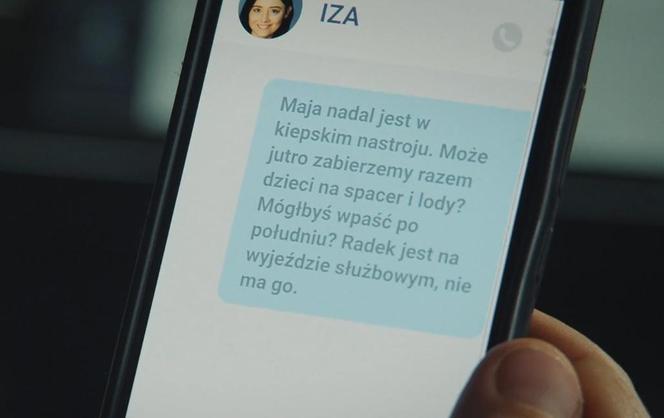 M jak miłość odc. 1778. SMS Izy do Marcina