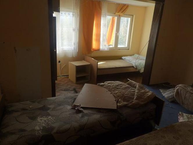 Niszczejący hotel w Karpaczu