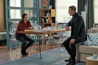 Pierwsza miłość, odcinek 3630:  Adam Biernacki (Krystian Wieczorek), Laura (Katarzyna Maciąg)