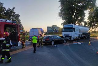 Wypadek na skrzyżowaniu Niedomickiej i Mroźnej w Tarnowie