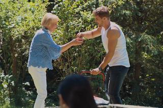 M jak miłość odc. 1689. Iza (Adriana Kalska), Marcin (Mikołaj Roznerski), Zosia Kisielowa (Małgorzata Rożniatowska)