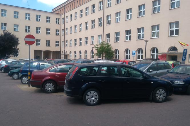 parkingi w Łodzi