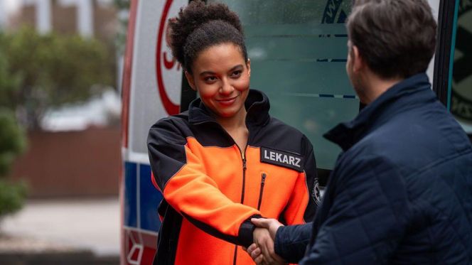 Na dobre i na złe odc. 958. Maria Malewicz (Sylwia Achu), Jakub Dobry (Mateusz Kmiecik)