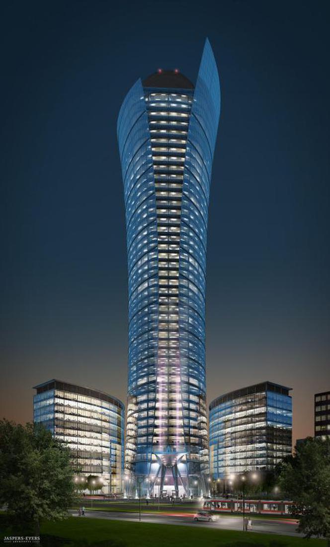Warszawski wieżowiec Warsaw Spire, zwyciężył w kategorii Wybitny Projekt Architektoniczny Roku