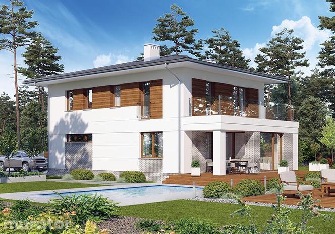 Projekt domu Doborowy od Muratora - wizualizacje, plany, zdjęcia z budowy