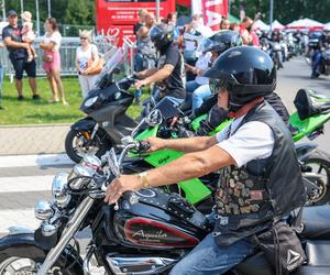 Parada motocyklistów w Dąbrowie Górniczej