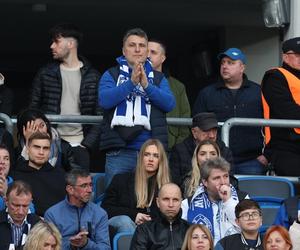 Kibice na Stadionie Śląskim podczas Wielkich Derbów Śląska (16.03.2024)