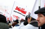 Setki rolników i członkowie Solidarności protestują w Gdańsku