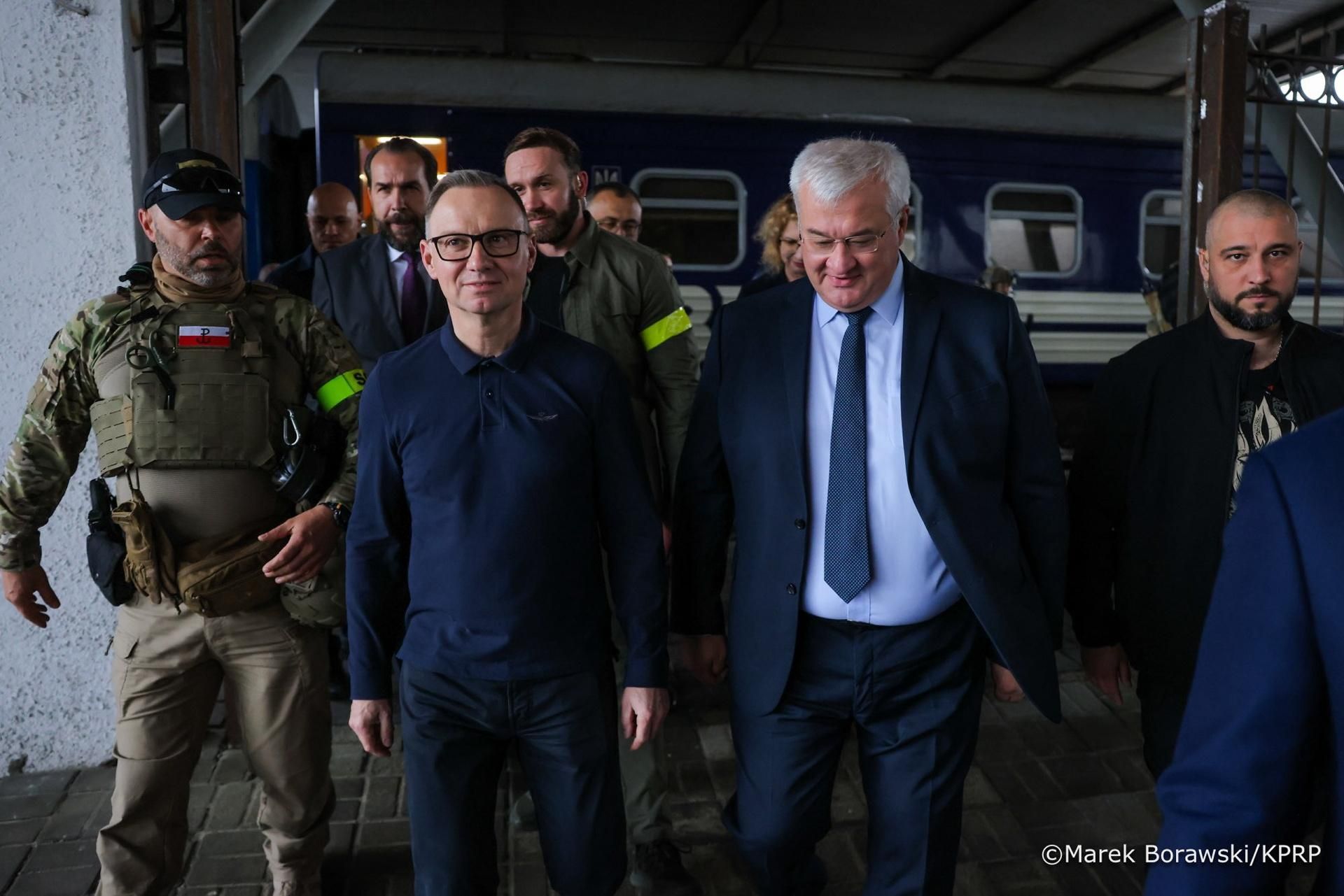 Andrzej Duda niespodziewanie w Kijowie. Prezydent RP z tajną wizytą na Ukrainie