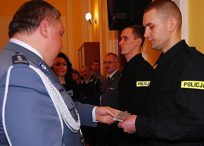 Ślubowanie policjantów