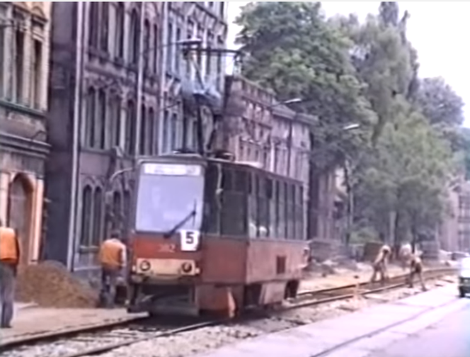 Tak wyglądały śląskie tramwaje w 1990 roku!