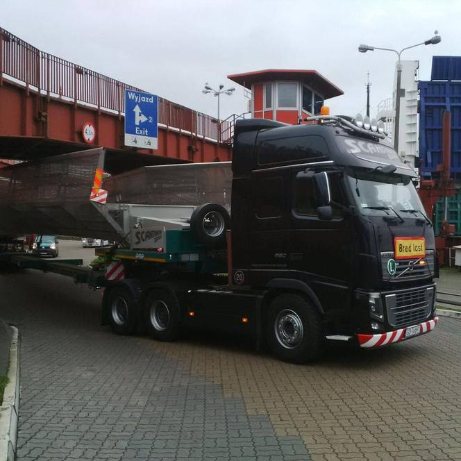 transport ponadgabrytowy kładki