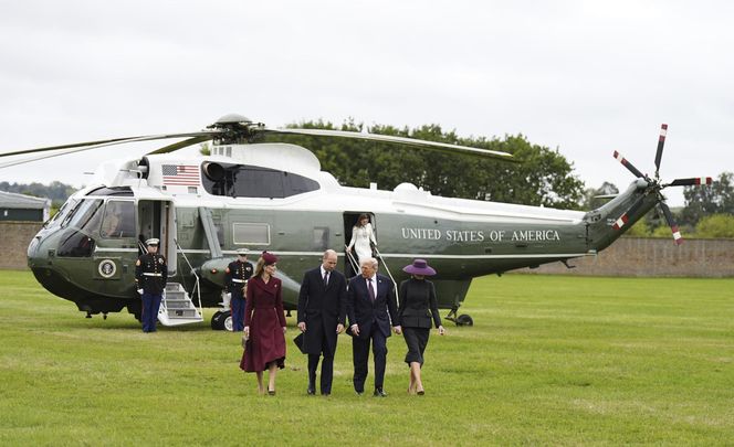 Donald Trump przybył do Wielkiej Brytanii
