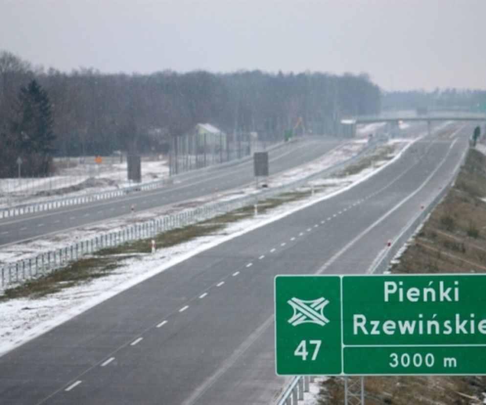 Droga ekspresowa S7 pomiędzy Płońskiem a Mławą